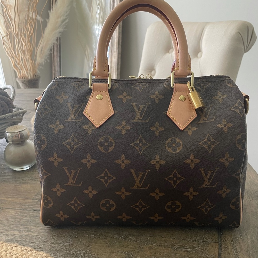 Louis Vuitton Speedy Bandolier 25 Monogram